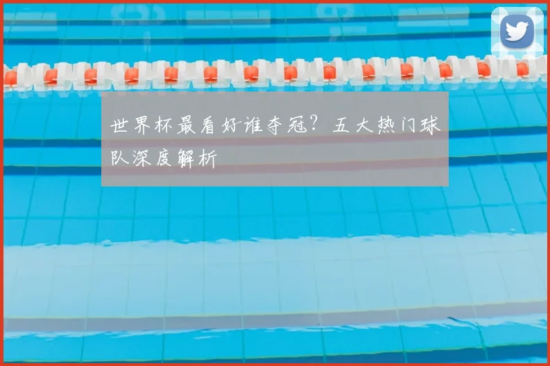 世界杯最看好谁夺冠？五大热门球队深度解析